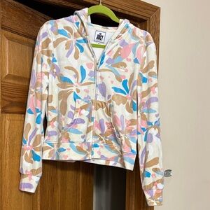 Juicy Couture Multicolor Floral Hoodie